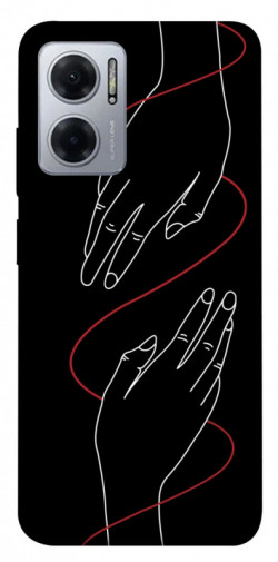 Чехол itsPrint Плетение рук для Xiaomi Redmi Note 11E