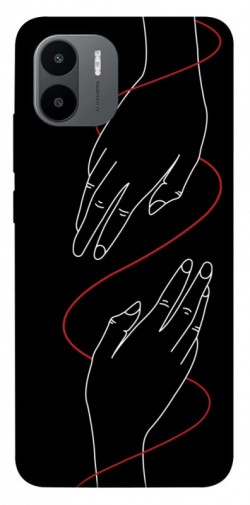 Чехол itsPrint Плетение рук для Xiaomi Redmi A1+ / A2+