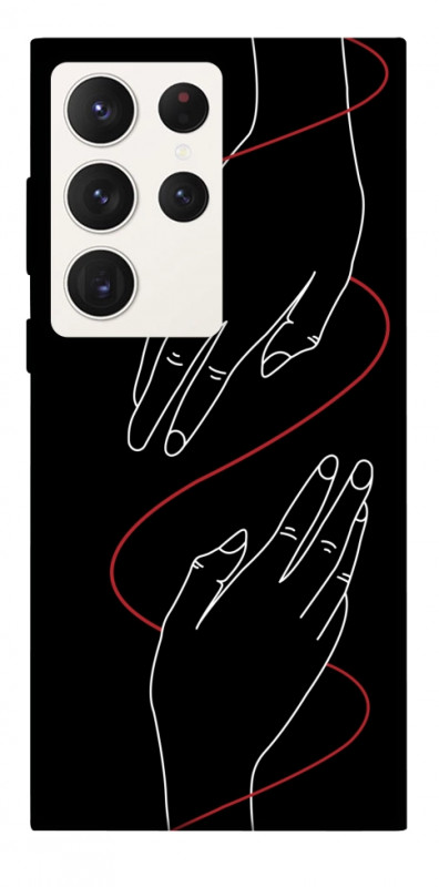 Чехол itsPrint Плетение рук для Samsung Galaxy S23 Ultra, любовь, купить оптом с доставкой
