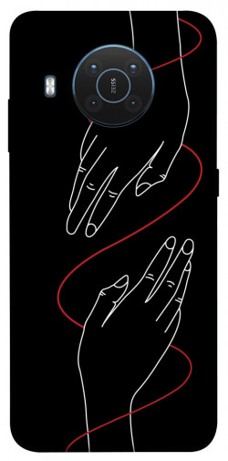 Чехол itsPrint Плетение рук для Nokia X10 / X20