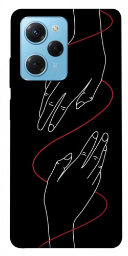 Чехол itsPrint Плетение рук для Xiaomi Poco X5 Pro 5G