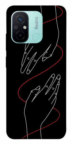 Чехол itsPrint Плетение рук для Xiaomi Redmi 12C