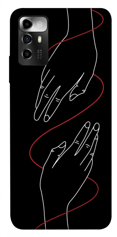 Чехол itsPrint Плетение рук для ZTE Blade V40 Vita, любовь, купить оптом с доставкой