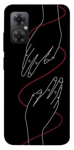 Чехол itsPrint Плетение рук для Xiaomi Redmi Note 11R
