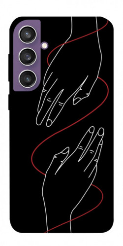 Чехол itsPrint Плетение рук для Samsung Galaxy S23 FE