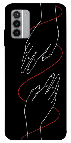 Чехол itsPrint Плетение рук для Nokia G42