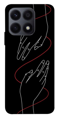 Чехол itsPrint Плетение рук для Huawei Honor X8a