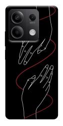 Чехол itsPrint Плетение рук для Xiaomi Redmi Note 13 5G