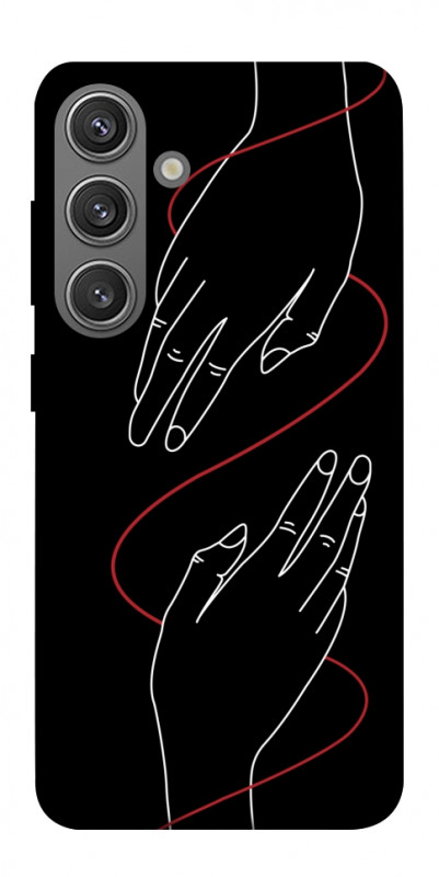 Чехол itsPrint Плетение рук для Samsung Galaxy S24+, любовь, купить оптом с доставкой