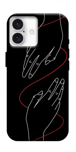 Чохол itsPrint Плетення рук для Apple iPhone 16 Plus (6.7")