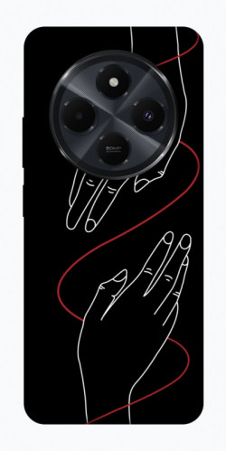 Чехол itsPrint Плетение рук для Xiaomi Redmi 14C / Poco C75