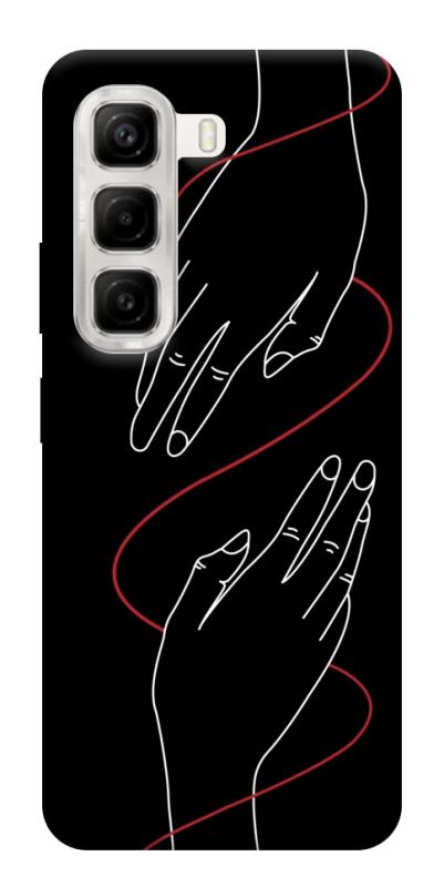 Чехол itsPrint Плетение рук для Infinix Hot 50 4G, любовь, купить оптом с доставкой