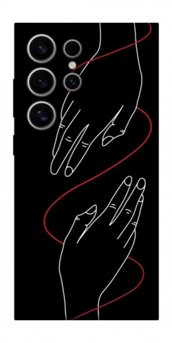 Чехол itsPrint Плетение рук для Samsung Galaxy S25 Ultra