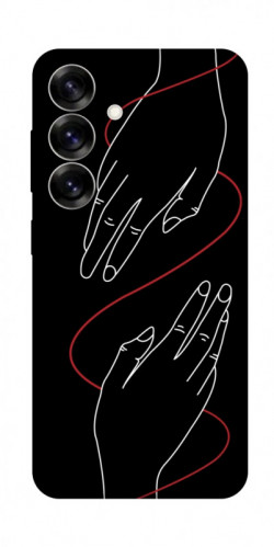 Чехол itsPrint Плетение рук для Samsung Galaxy S25