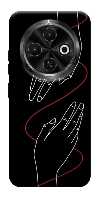 Чохол itsPrint Плетення рук для TECNO Spark 30C, кохання, купити оптом з доставкою