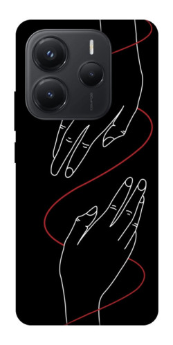 Чехол itsPrint Плетение рук для Xiaomi Redmi Note 14 5G