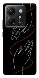 Чехол itsPrint Плетение рук для Xiaomi Poco M7 Pro 5G