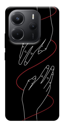 Чохол itsPrint Плетення рук для Xiaomi Redmi Note 14 4G (Europe version)