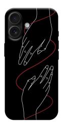 Чехол itsPrint Плетение рук для Apple iPhone 17 (6.3")