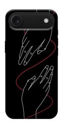 Чехол itsPrint Плетение рук для Apple iPhone 17 Air (6.5")