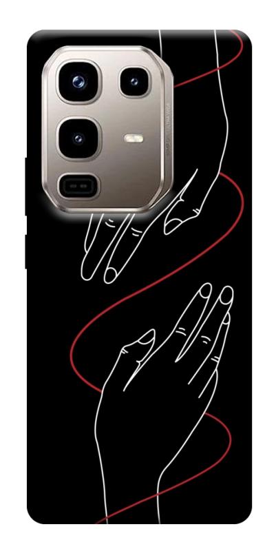 Чехол itsPrint Плетение рук для Infinix Note 50 Pro 4G, любовь, купить оптом с доставкой