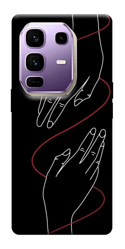 Чехол itsPrint Плетение рук для Infinix Note 50 Pro+, любовь, купить оптом с доставкой