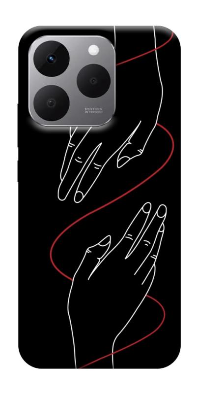 Чехол itsPrint Плетение рук для Realme 15T, любовь, купить оптом с доставкой