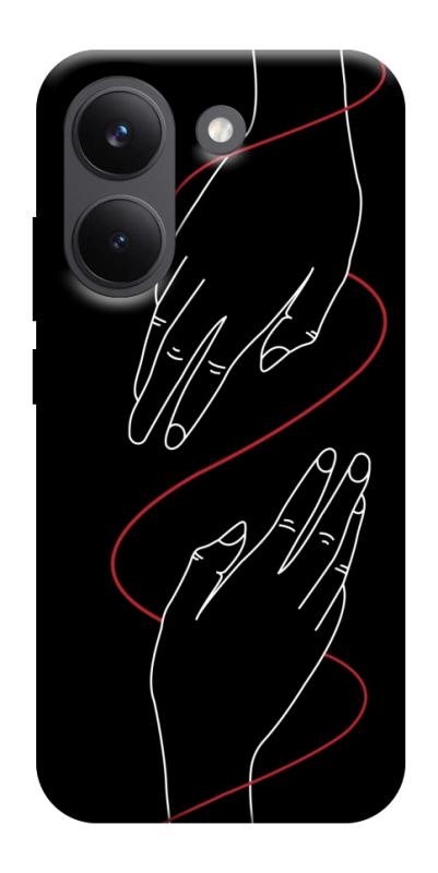 Чохол itsPrint Плетення рук для Xiaomi Poco X8 Pro, кохання, купити оптом з доставкою
