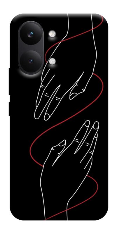 Чохол itsPrint Плетення рук для Xiaomi Poco X8 Pro Max, кохання, купити оптом з доставкою