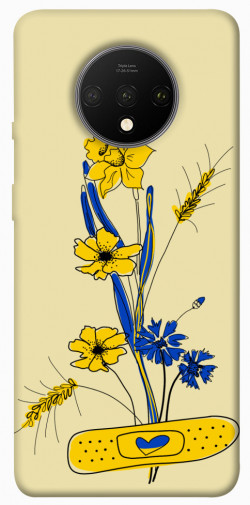 Чехол itsPrint Українські квіточки для OnePlus 7T