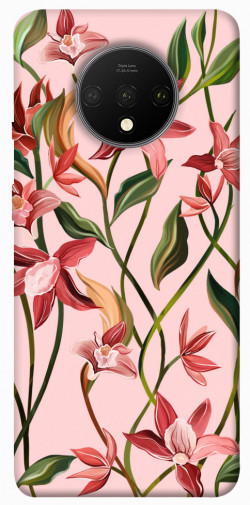 Чехол itsPrint Floral motifs для OnePlus 7T