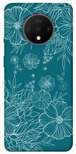 Чехол itsPrint Botanical illustration для OnePlus 7T