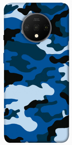 Чехол itsPrint Синий камуфляж 3 для OnePlus 7T