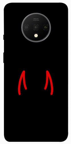 Чехол itsPrint Red horns для OnePlus 7T