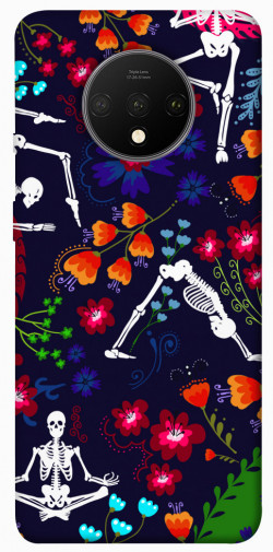 Чехол itsPrint Yoga skeletons для OnePlus 7T