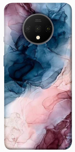 Чехол itsPrint Розово-голубые разводы для OnePlus 7T