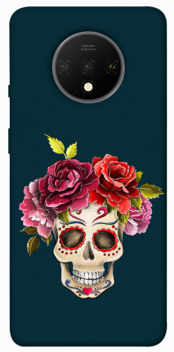 Чехол itsPrint Flower skull для OnePlus 7T