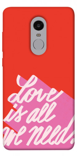 Чехол itsPrint Love is all need для Xiaomi Redmi Note 4X / Note 4 (Snapdragon)