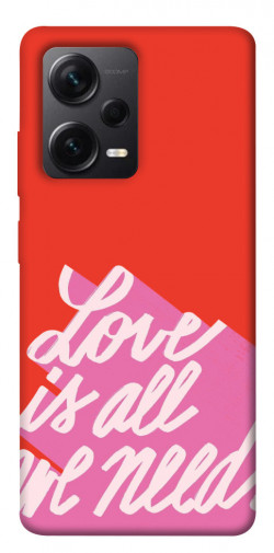Чехол itsPrint Love is all need для Xiaomi Redmi Note 12 Pro+ 5G