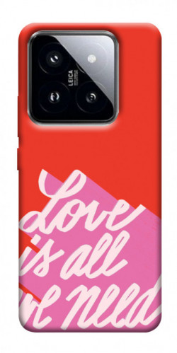 Чехол itsPrint Love is all need для Xiaomi 14 Pro