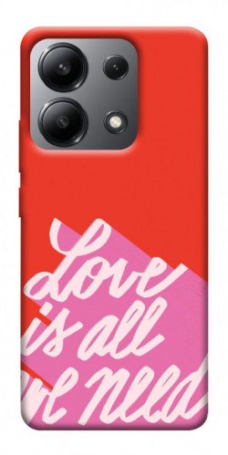 Чехол itsPrint Love is all need для Xiaomi Redmi Note 13 4G