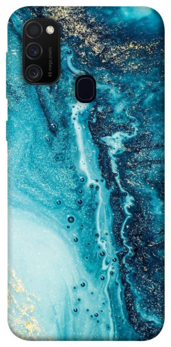 Чохол itsPrint Блакитна фарба для Samsung Galaxy M30s / M21