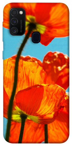 Чехол itsPrint Яркие маки для Samsung Galaxy M30s / M21
