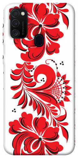 Чехол itsPrint Червона вишиванка для Samsung Galaxy M30s / M21