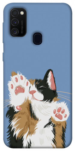 Чохол itsPrint Funny cat для Samsung Galaxy M30s / M21