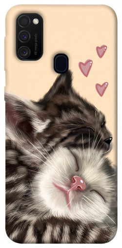 Чехол itsPrint Cats love для Samsung Galaxy M30s / M21