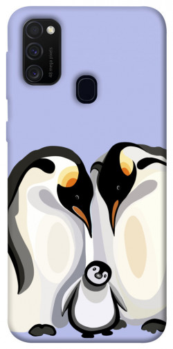 Чохол itsPrint Penguin family для Samsung Galaxy M30s / M21