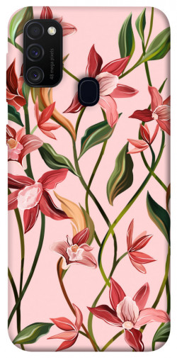 Чехол itsPrint Floral motifs для Samsung Galaxy M30s / M21