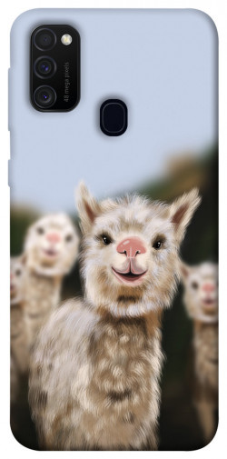 Чохол itsPrint Funny llamas для Samsung Galaxy M30s / M21