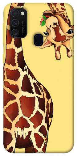 Чехол itsPrint Cool giraffe для Samsung Galaxy M30s / M21